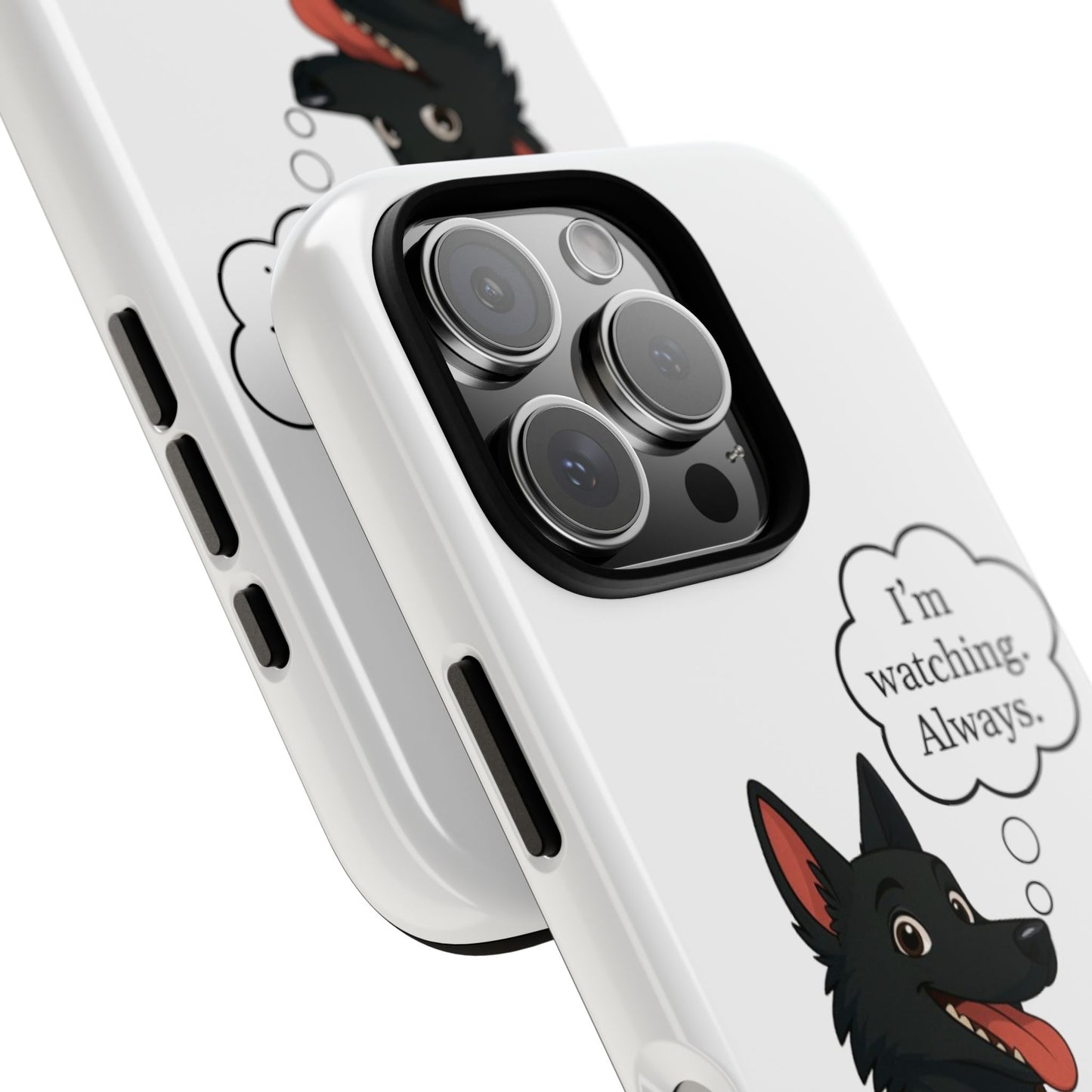Jackie the Watcher – Funny Dog Phone Case