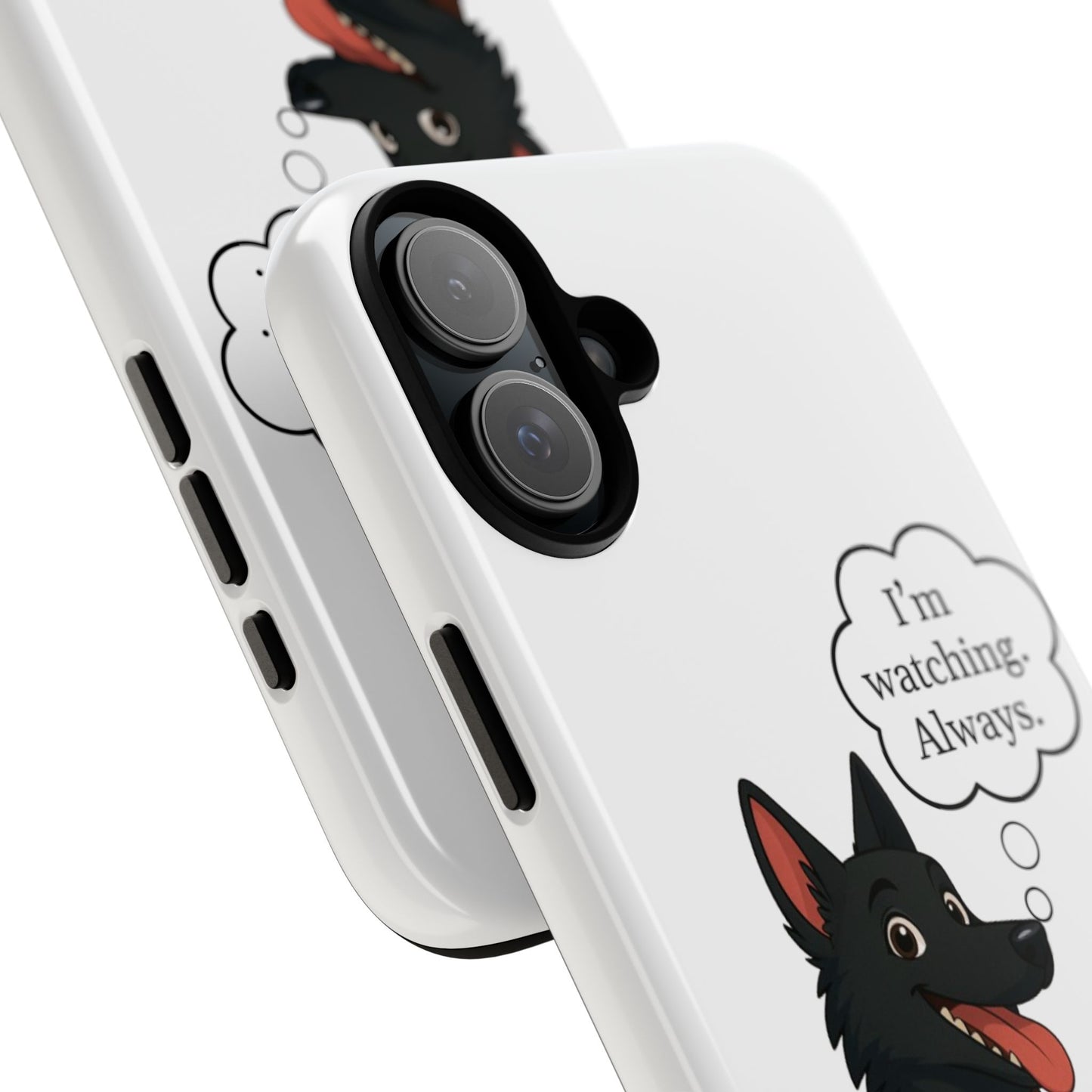 Jackie the Watcher – Funny Dog Phone Case