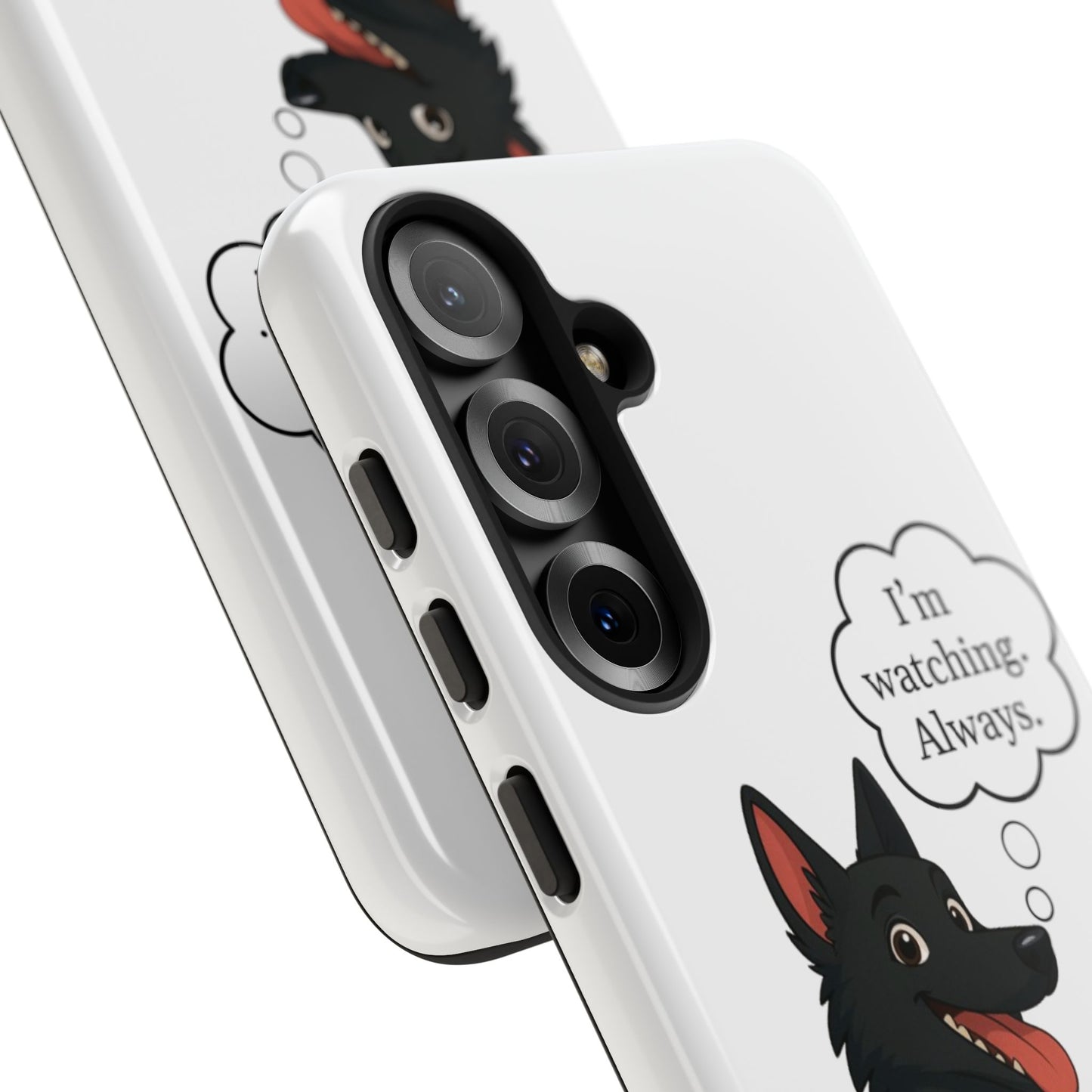 Jackie the Watcher – Funny Dog Phone Case