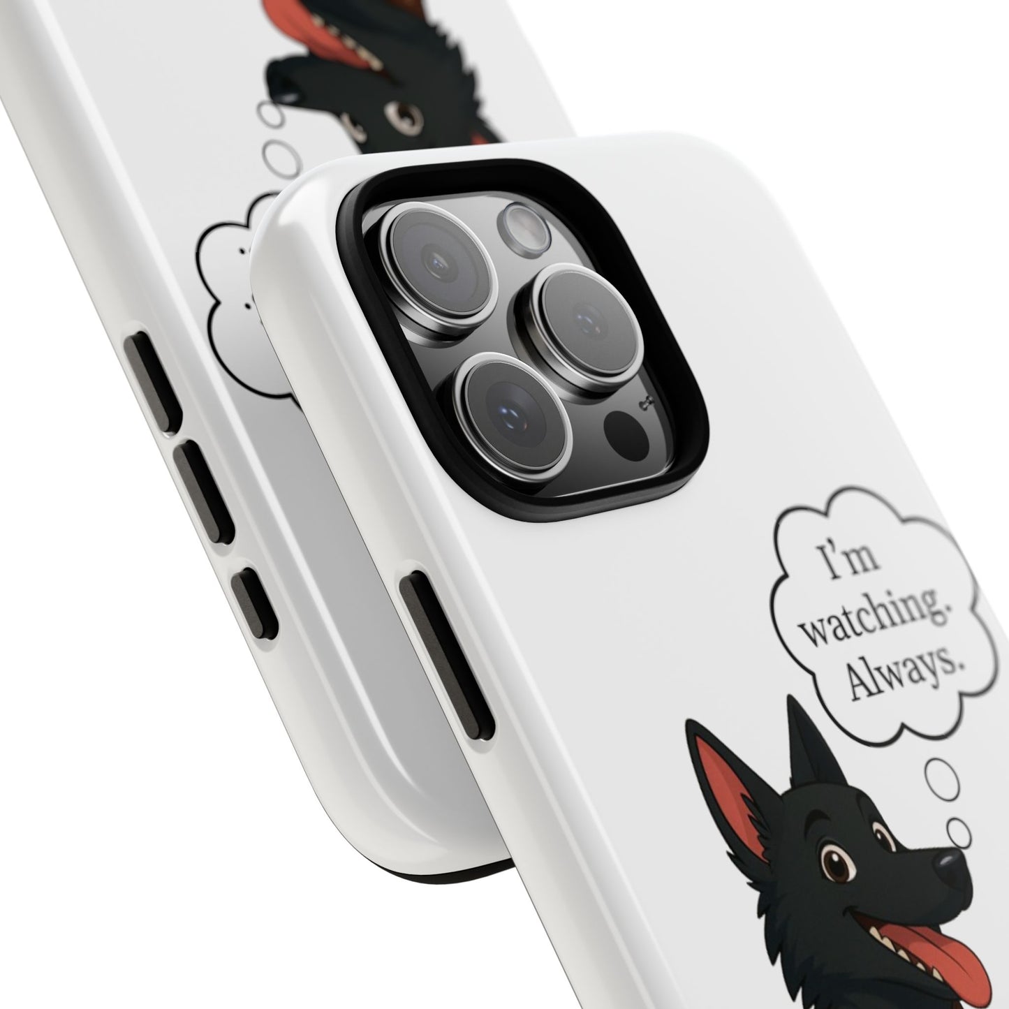 Jackie the Watcher – Funny Dog Phone Case
