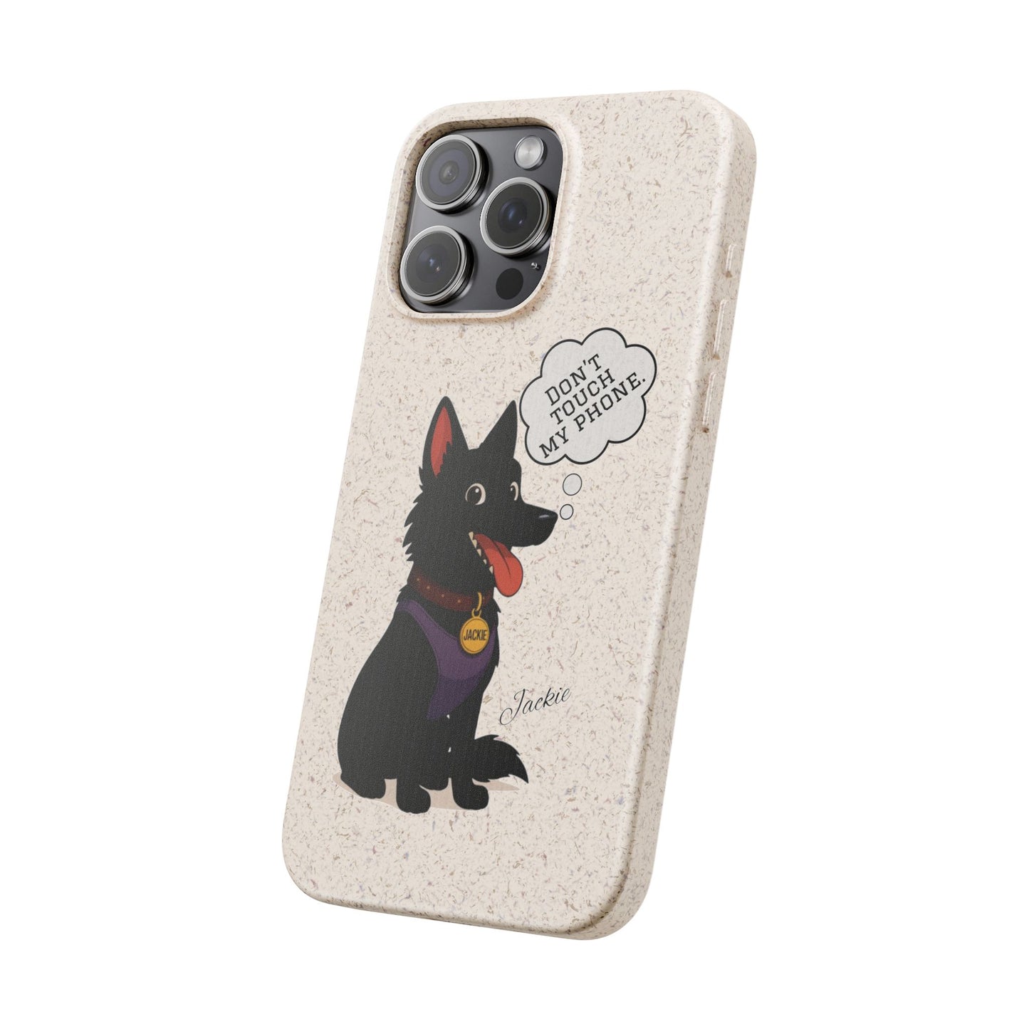 Jackie – Belgian Shepherd “Don’t Touch My Phone” Case