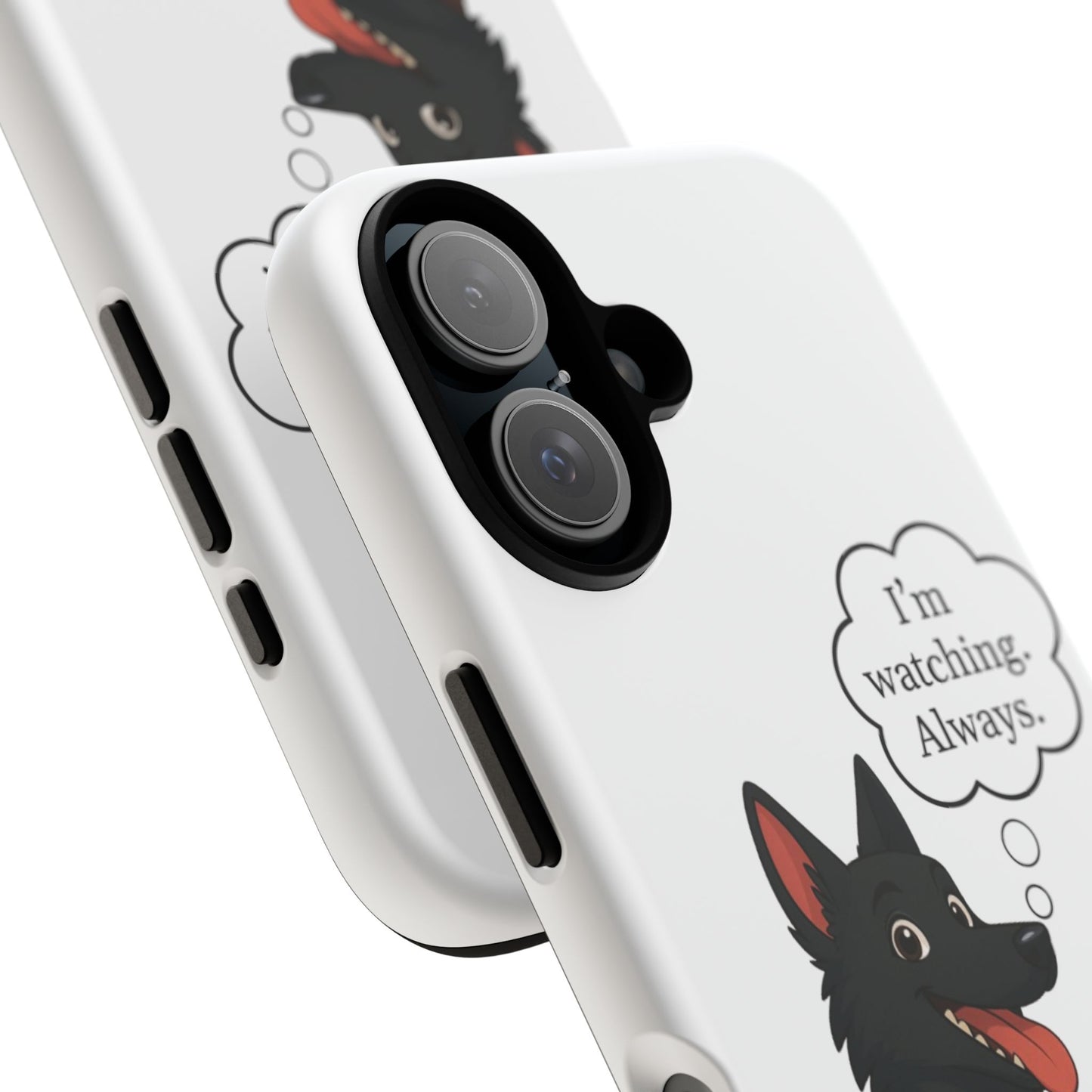Jackie the Watcher – Funny Dog Phone Case