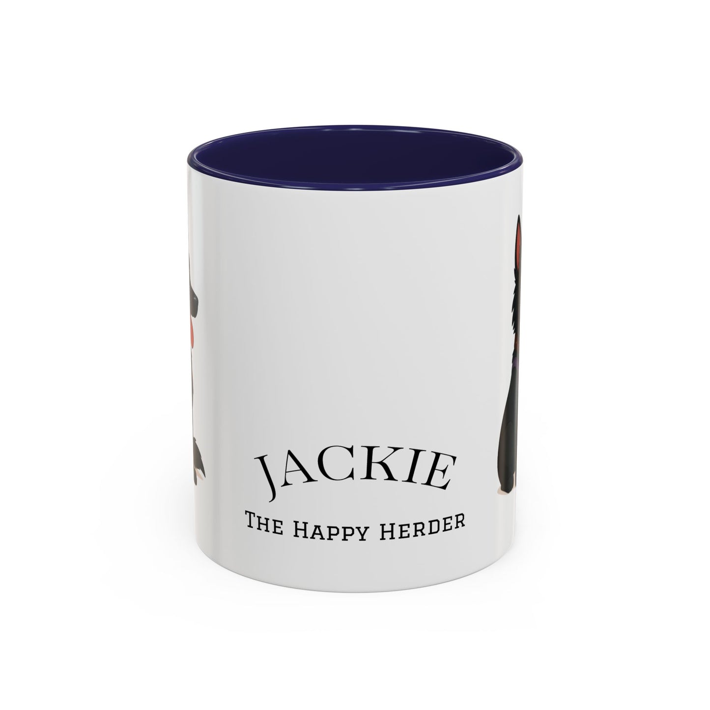 Funny Belgian Shepherd Dog Mug – Jackie the Happy Herder