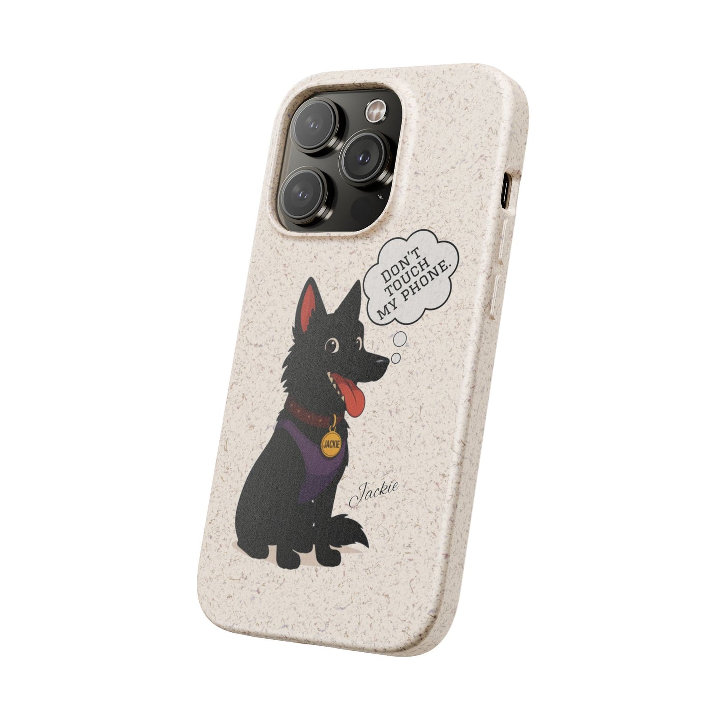 Jackie – Belgian Shepherd “Don’t Touch My Phone” Case