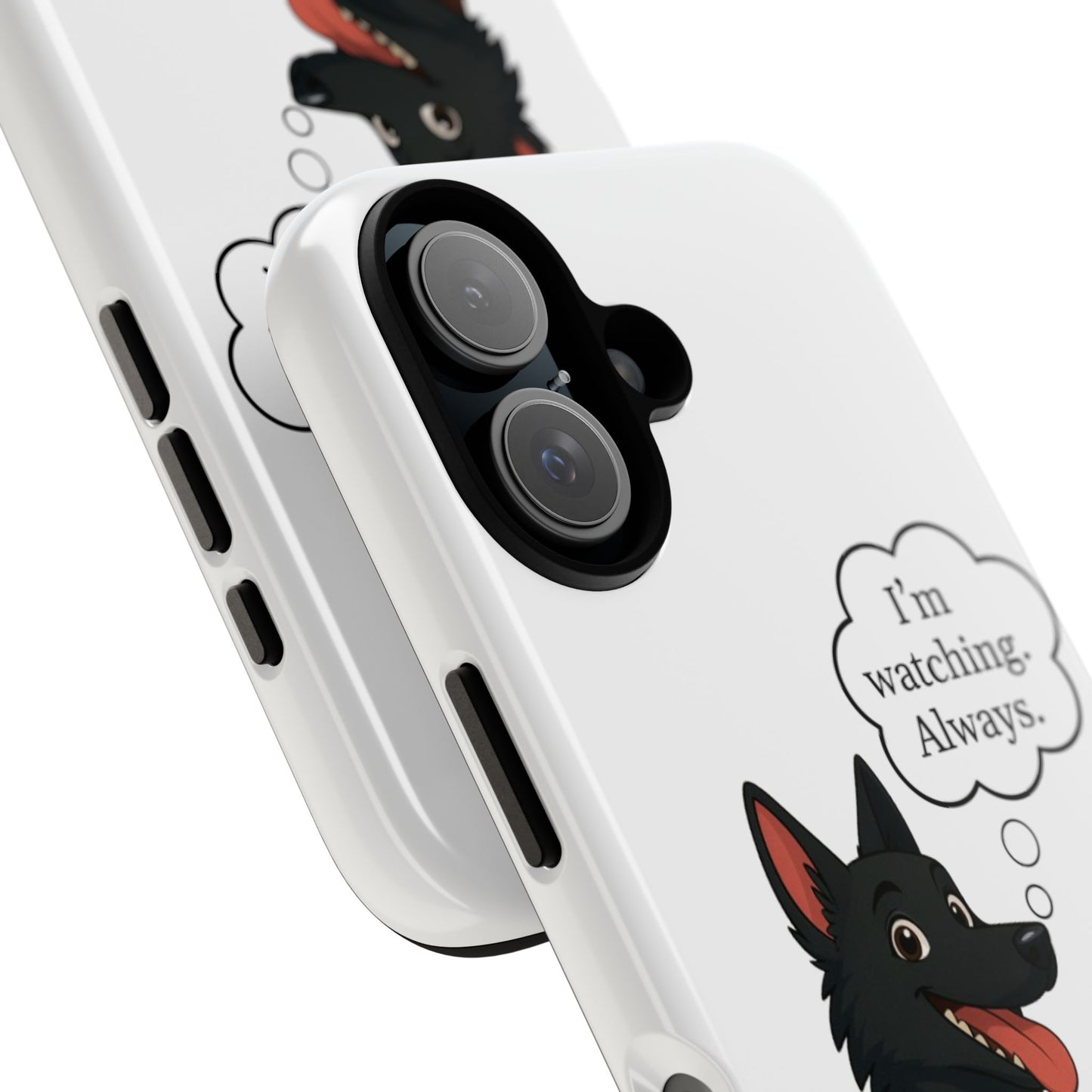 Jackie the Watcher – Funny Dog Phone Case