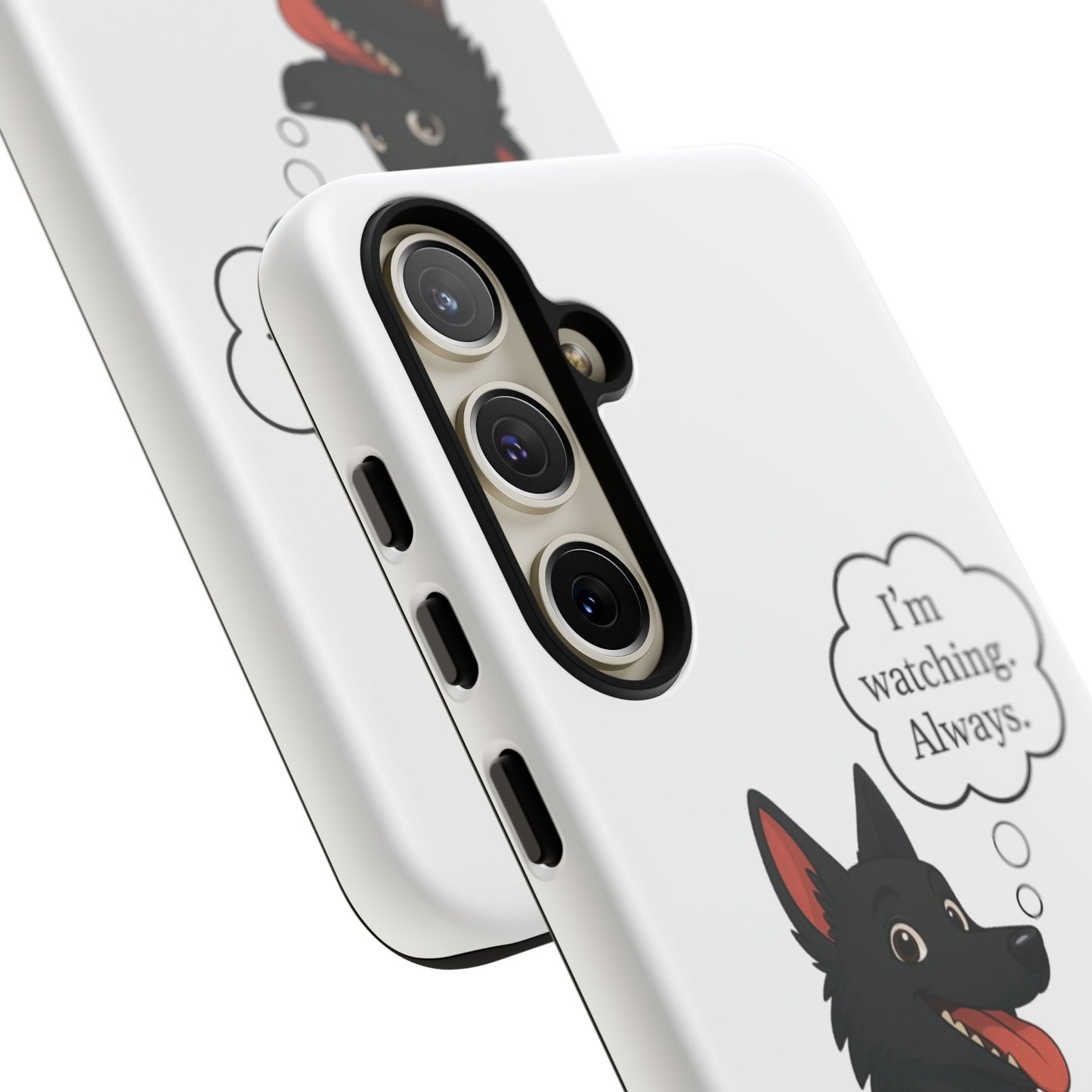 Jackie the Watcher – Funny Dog Phone Case