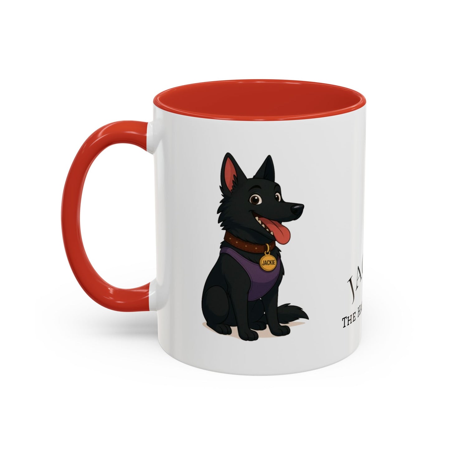 Funny Belgian Shepherd Dog Mug – Jackie the Happy Herder