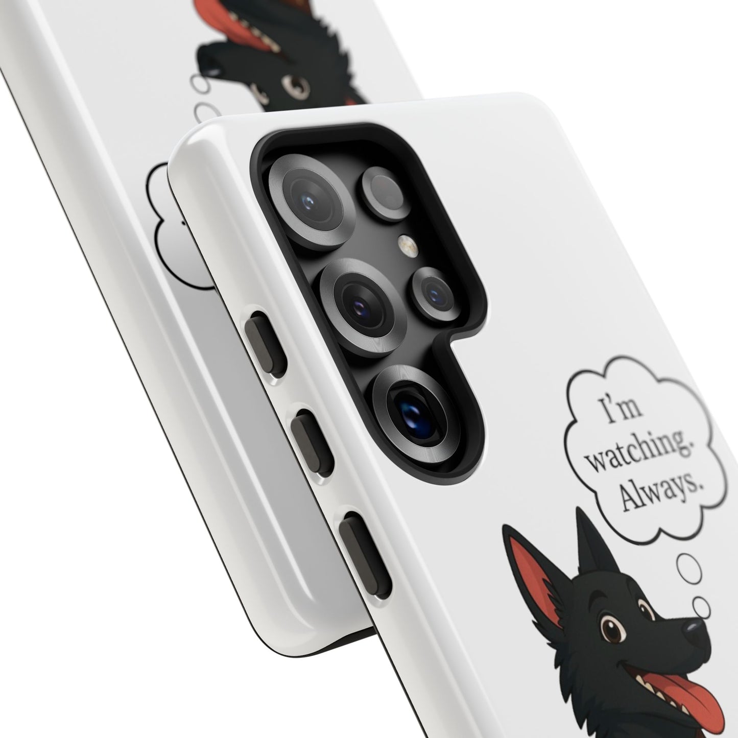 Jackie the Watcher – Funny Dog Phone Case