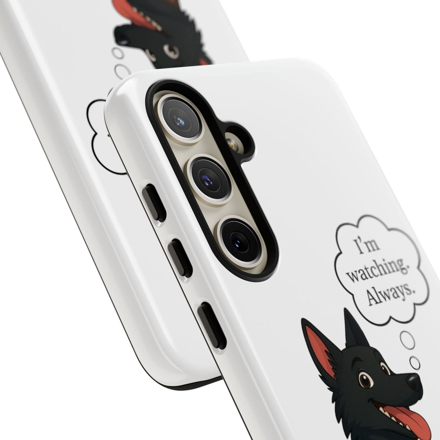 Jackie the Watcher – Funny Dog Phone Case