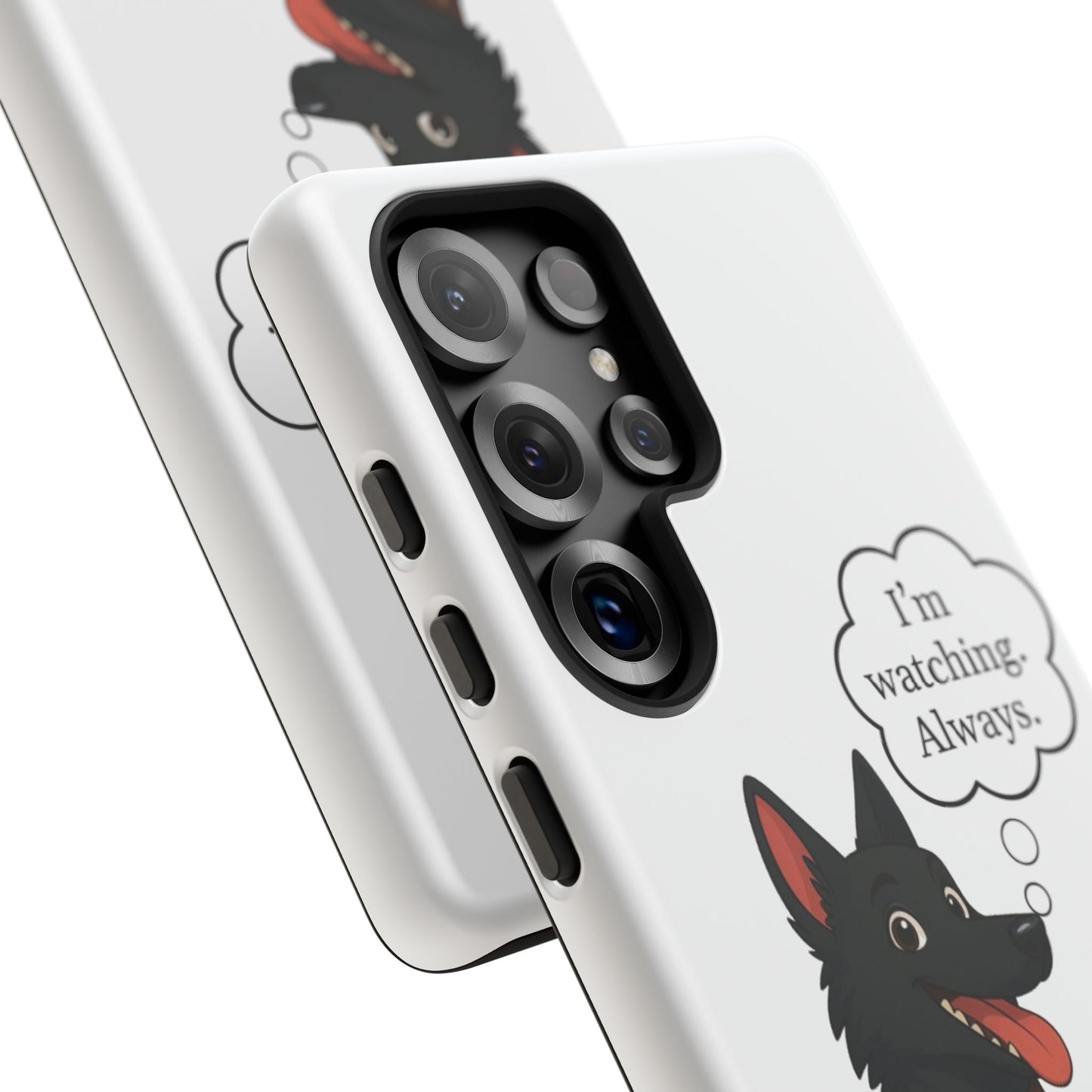 Jackie the Watcher – Funny Dog Phone Case