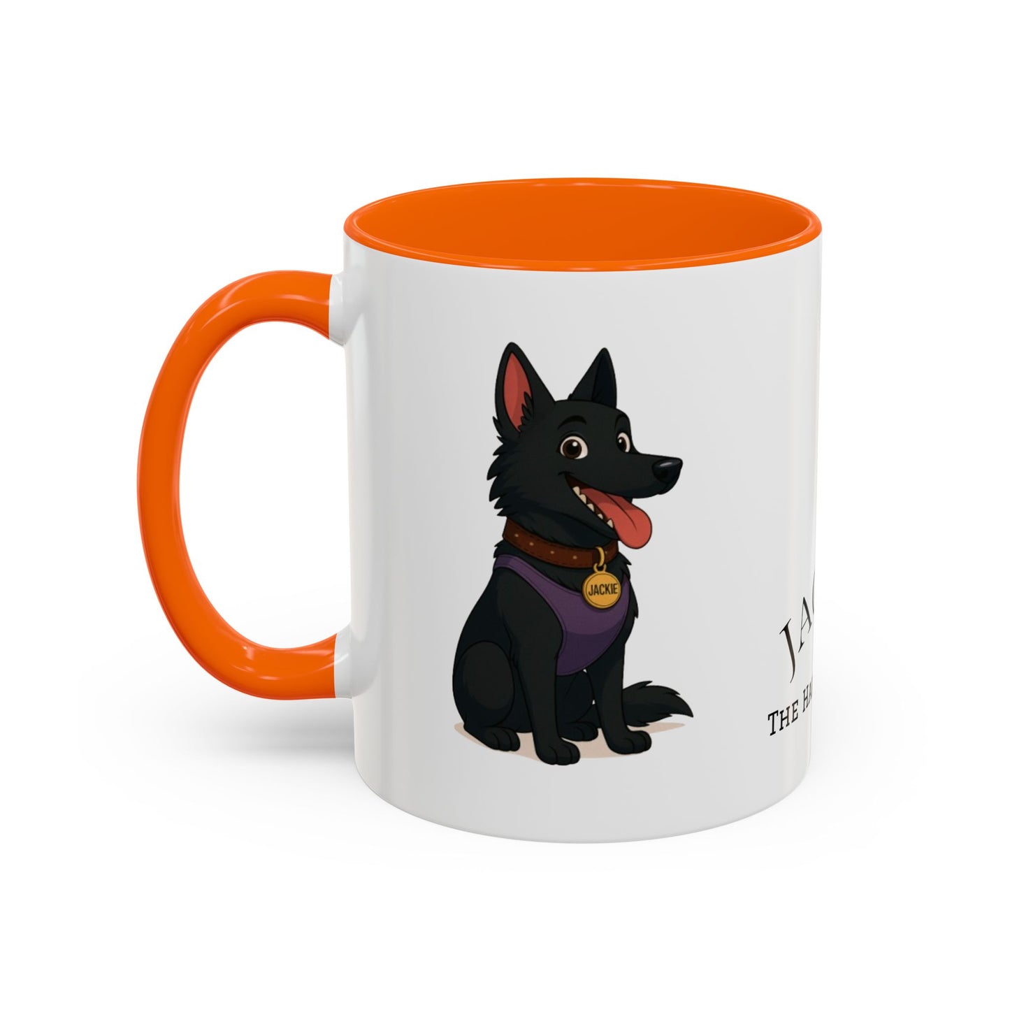 Funny Belgian Shepherd Dog Mug – Jackie the Happy Herder