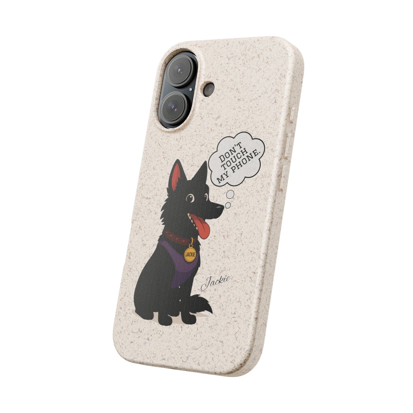 Jackie – Belgian Shepherd “Don’t Touch My Phone” Case