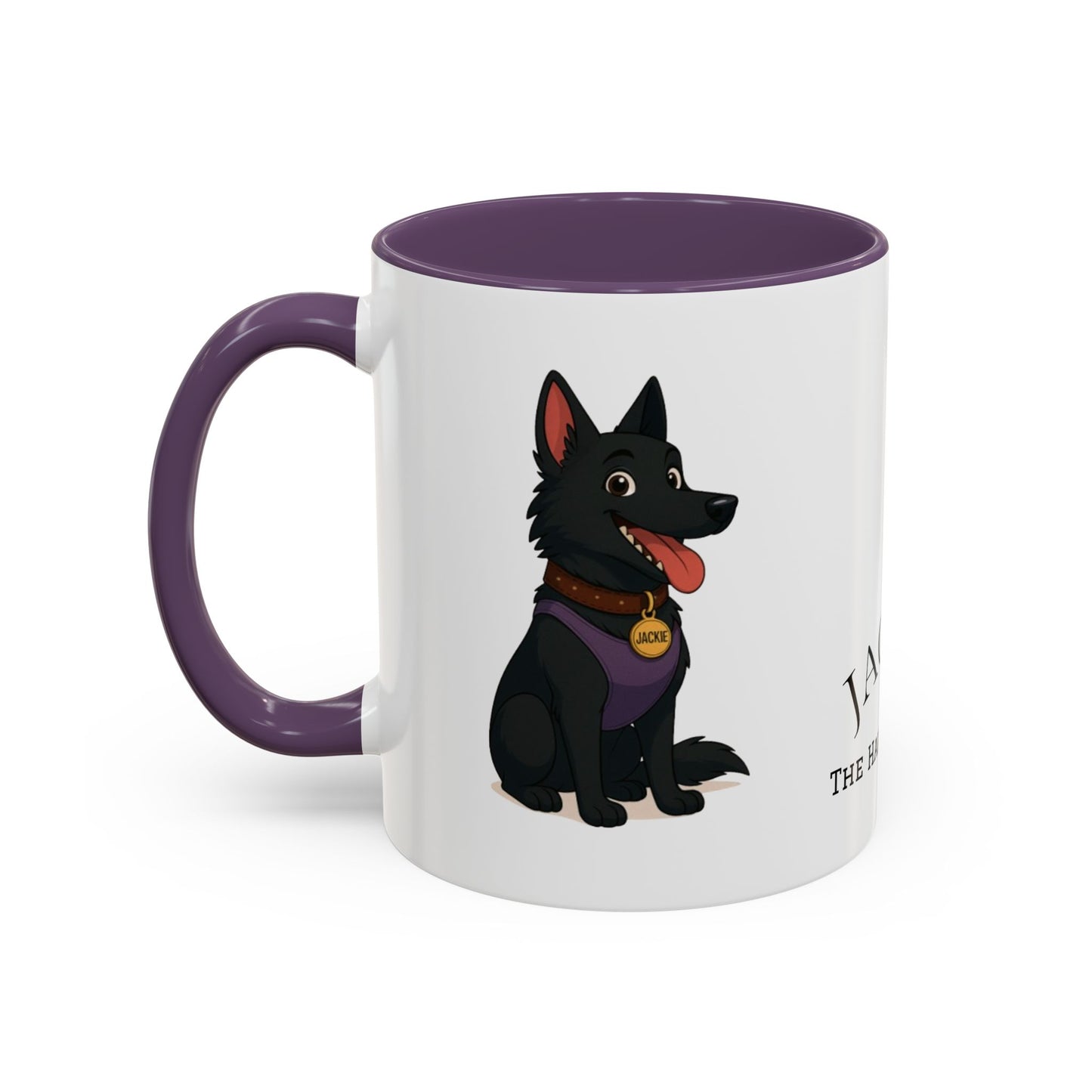 Funny Belgian Shepherd Dog Mug – Jackie the Happy Herder