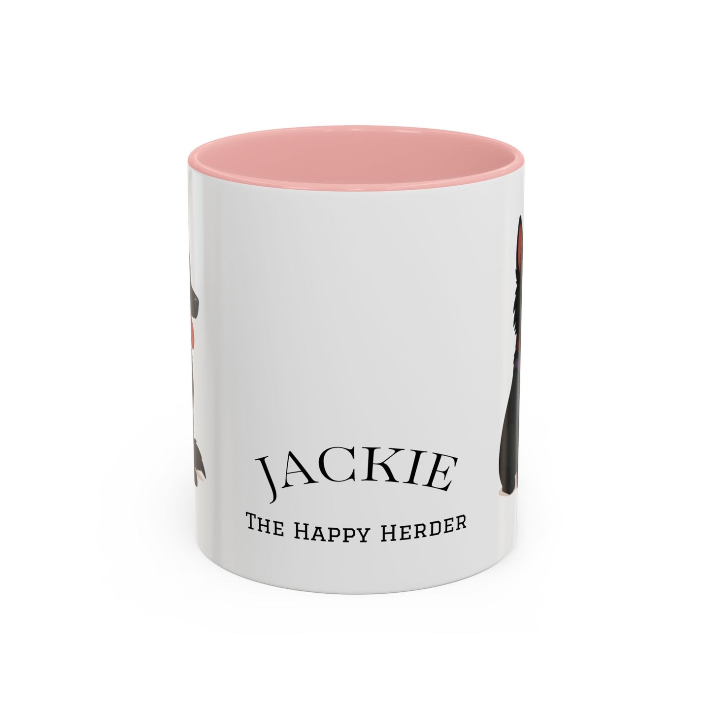 Funny Belgian Shepherd Dog Mug – Jackie the Happy Herder