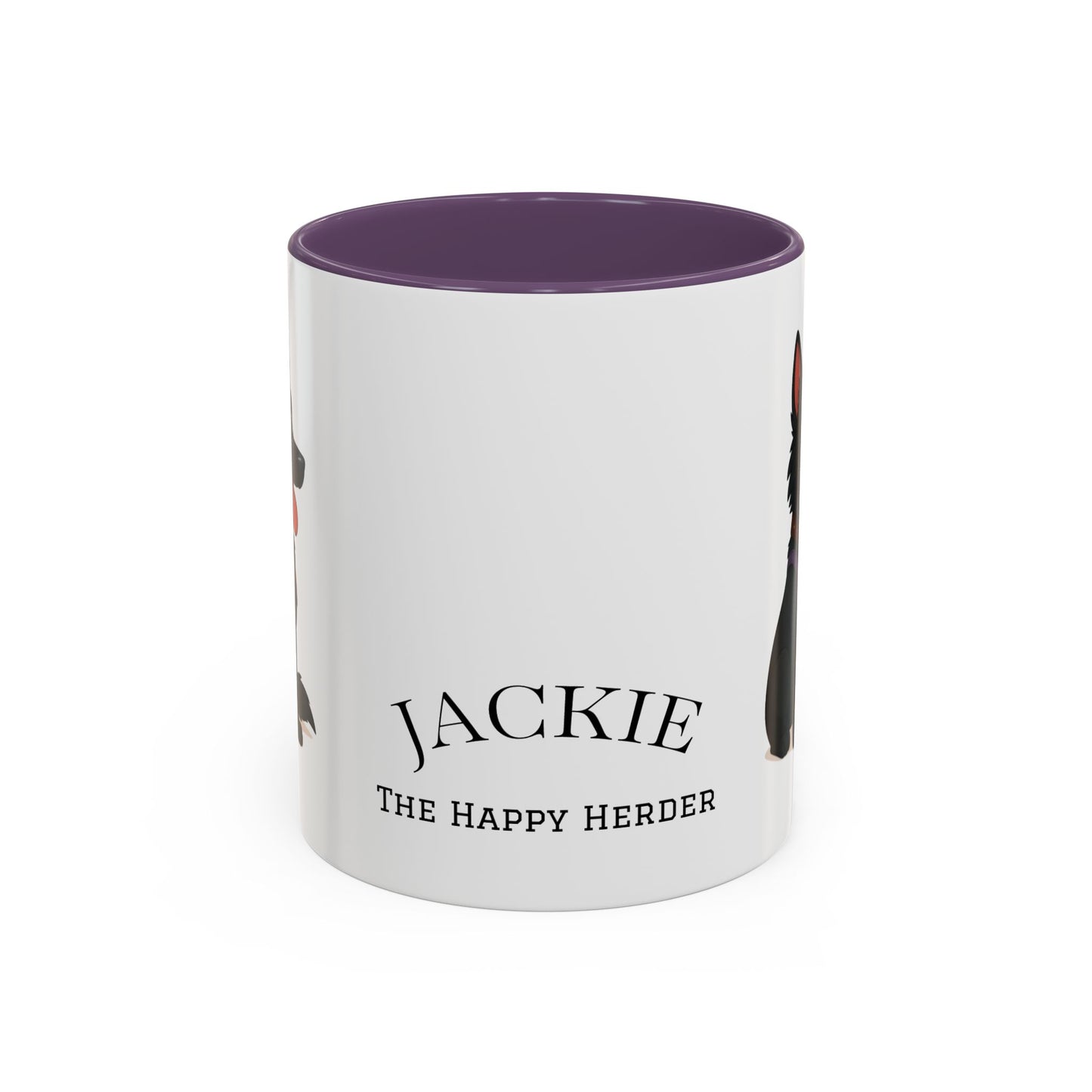 Funny Belgian Shepherd Dog Mug – Jackie the Happy Herder