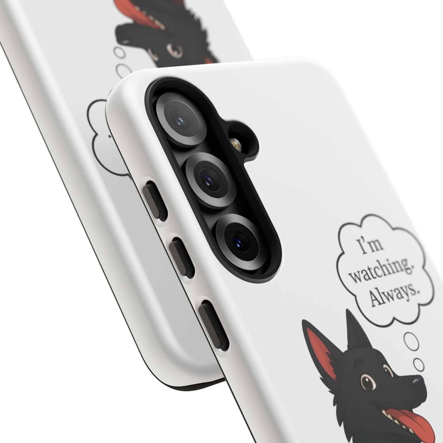 Jackie the Watcher – Funny Dog Phone Case