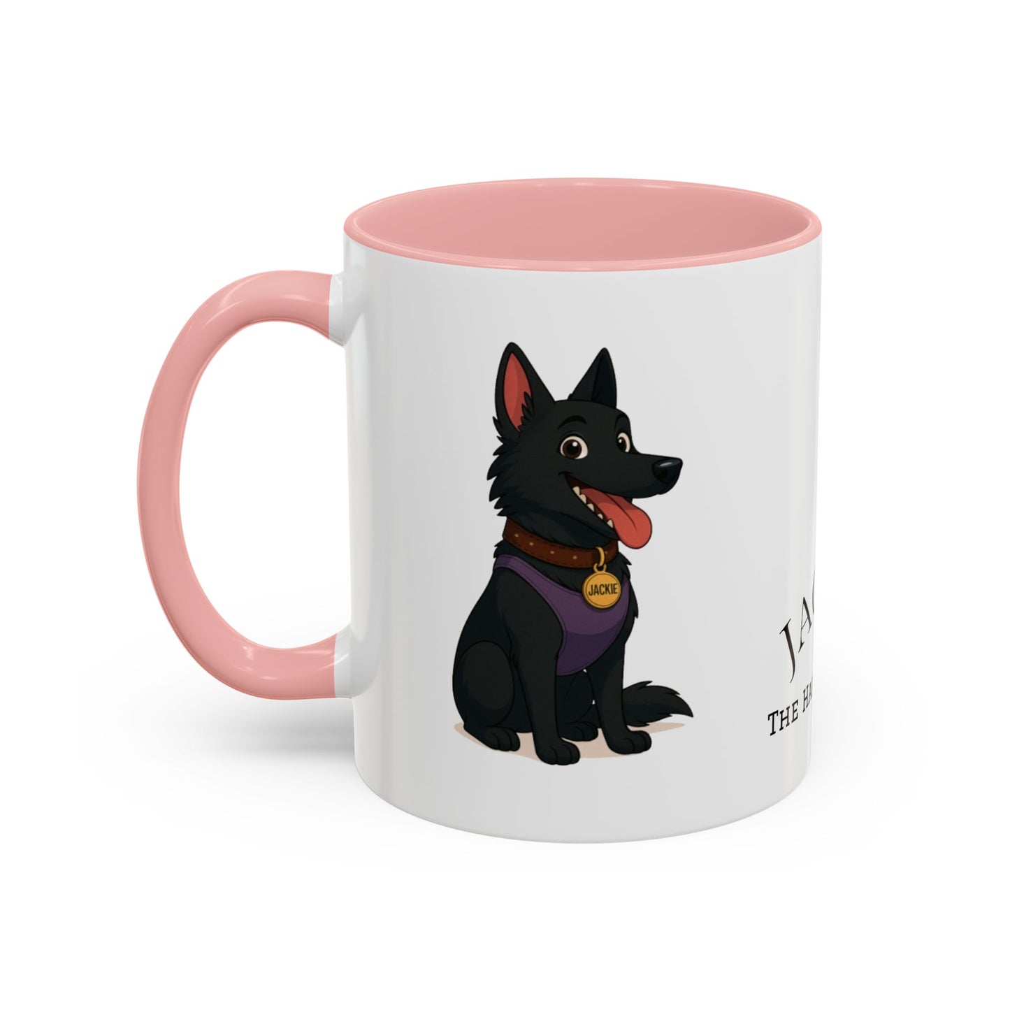 Funny Belgian Shepherd Dog Mug – Jackie the Happy Herder