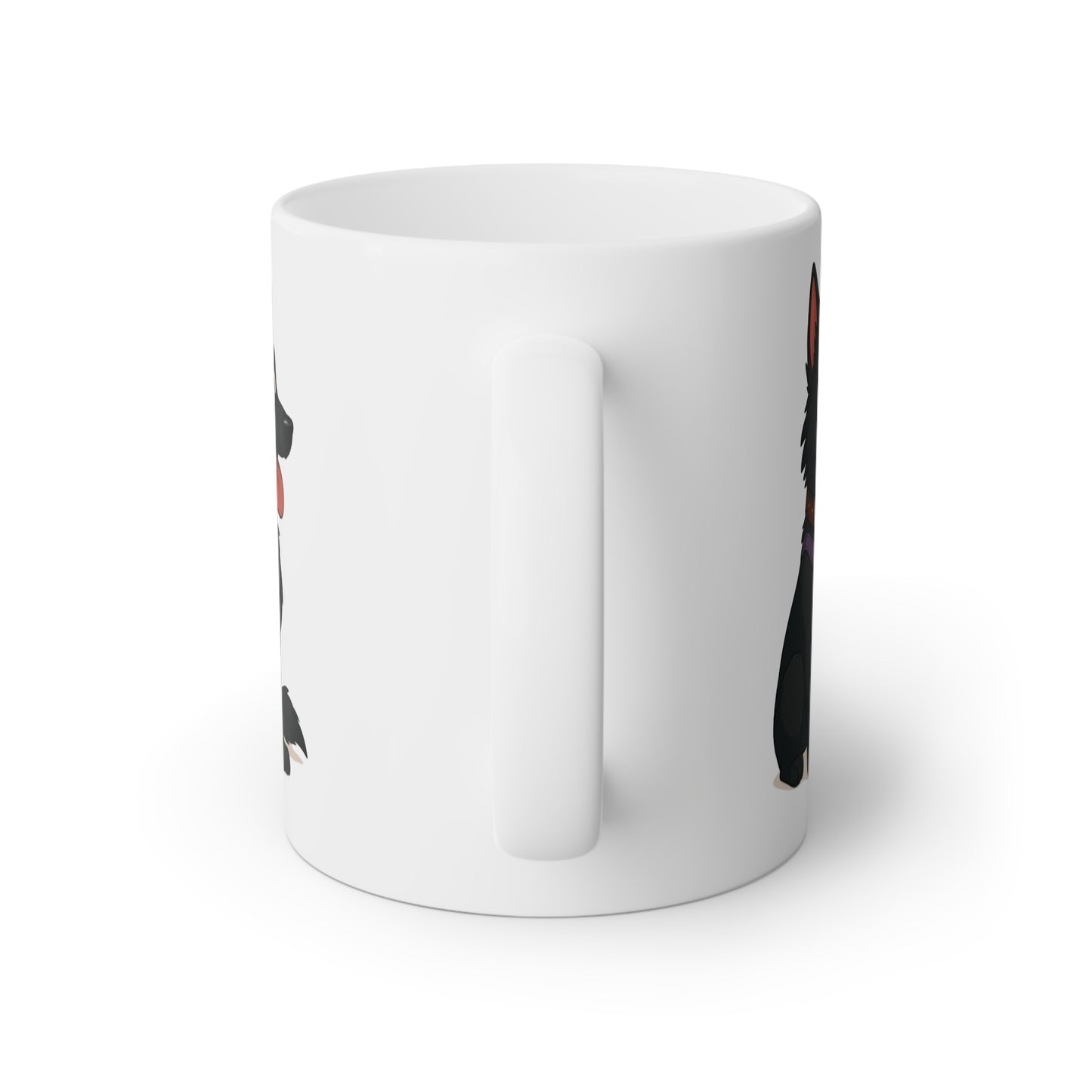 Funny Belgian Shepherd Dog Mug – Jackie the Happy Herder