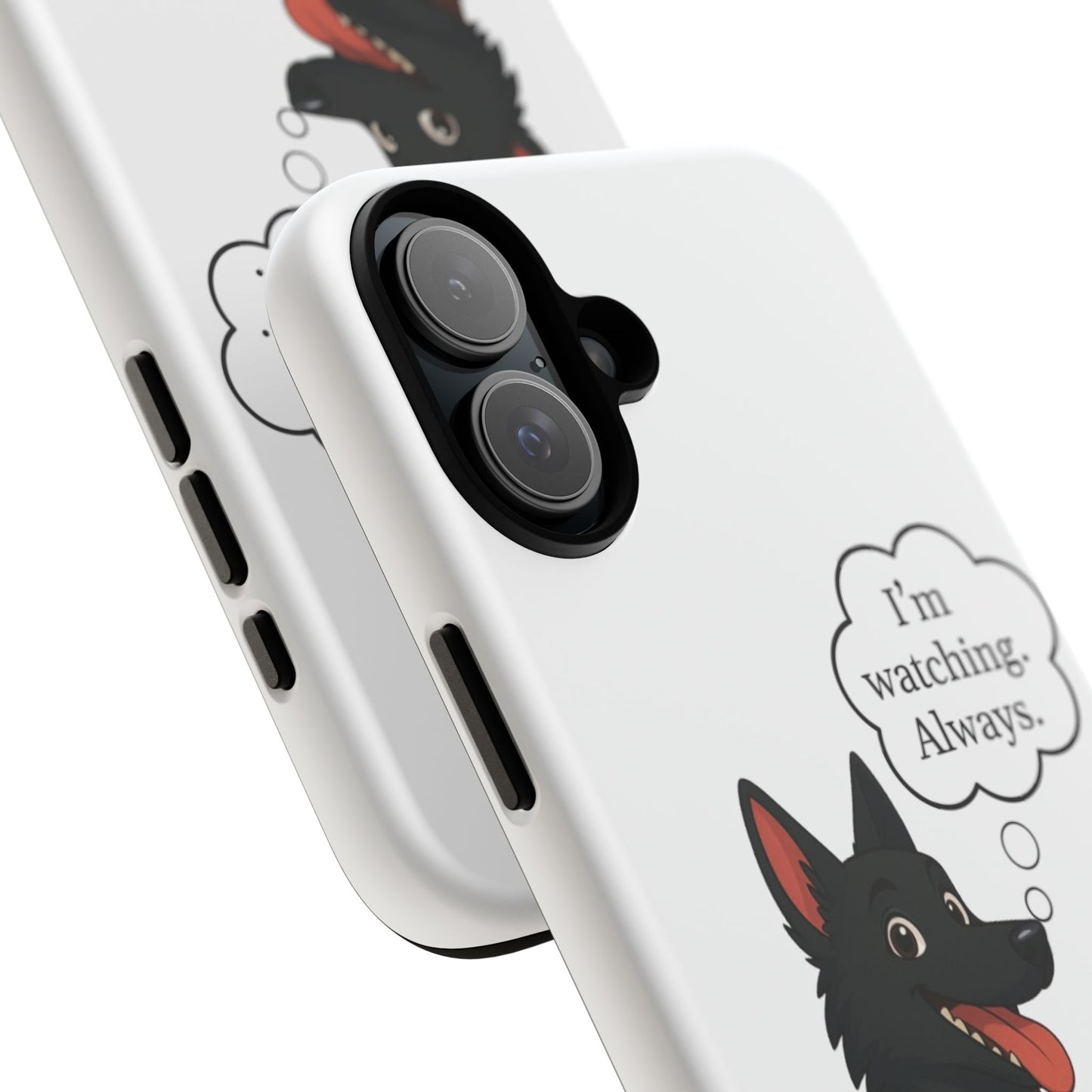 Jackie the Watcher – Funny Dog Phone Case