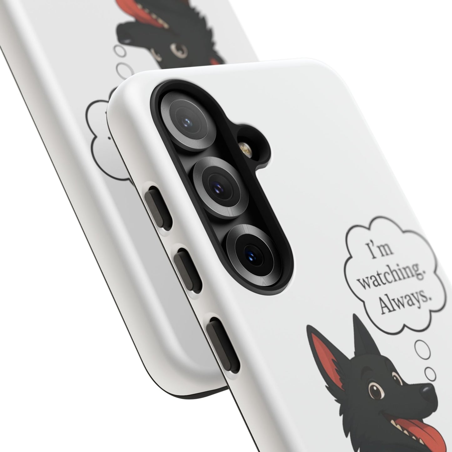 Jackie the Watcher – Funny Dog Phone Case