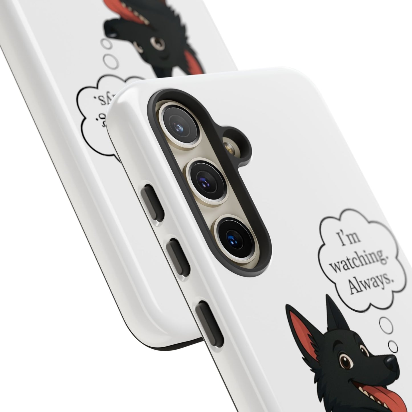 Jackie the Watcher – Funny Dog Phone Case
