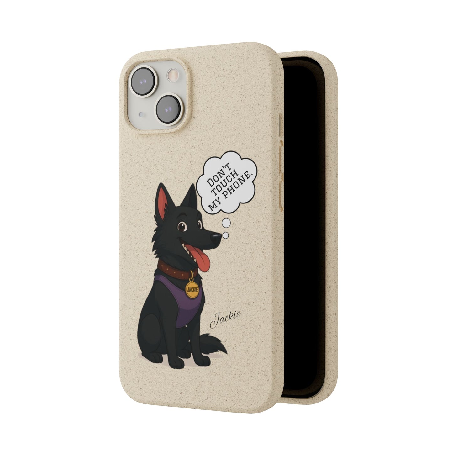 Jackie – Belgian Shepherd “Don’t Touch My Phone” Case