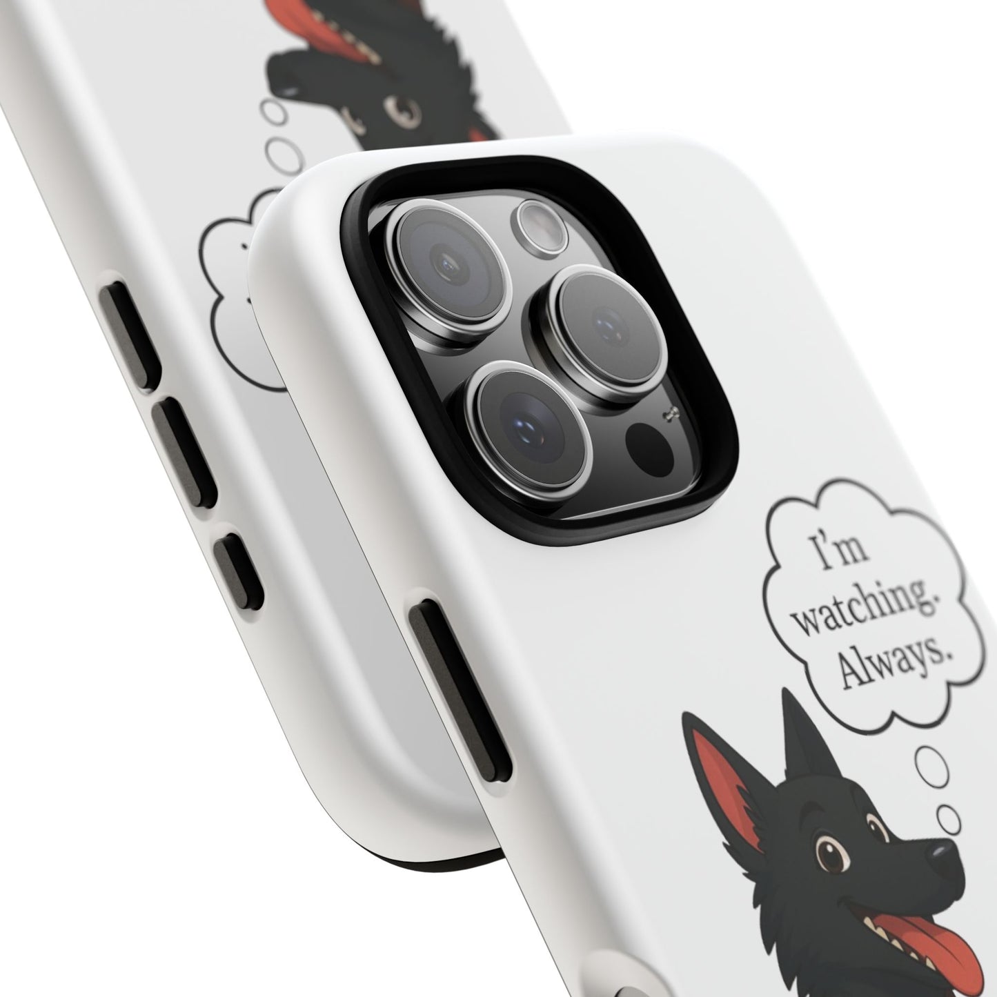 Jackie the Watcher – Funny Dog Phone Case