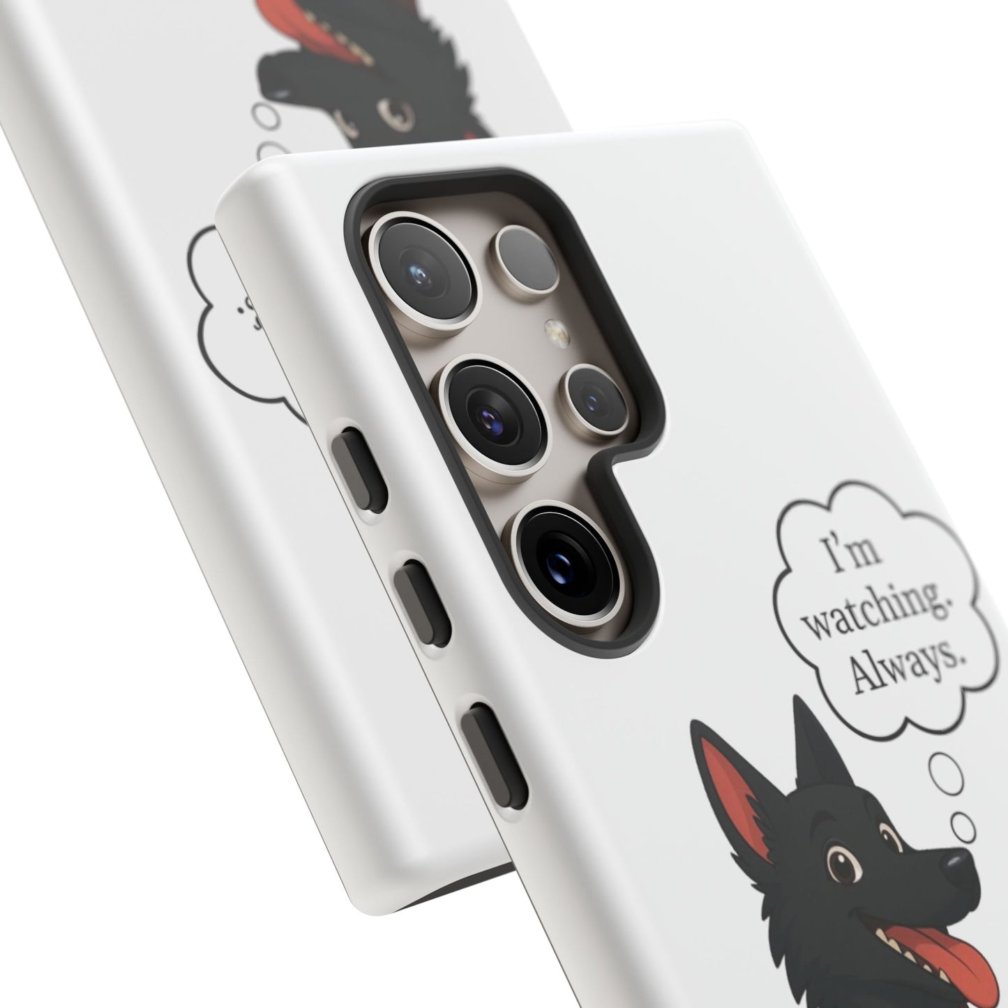 Jackie the Watcher – Funny Dog Phone Case